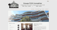Desktop Screenshot of groupe-foch.com